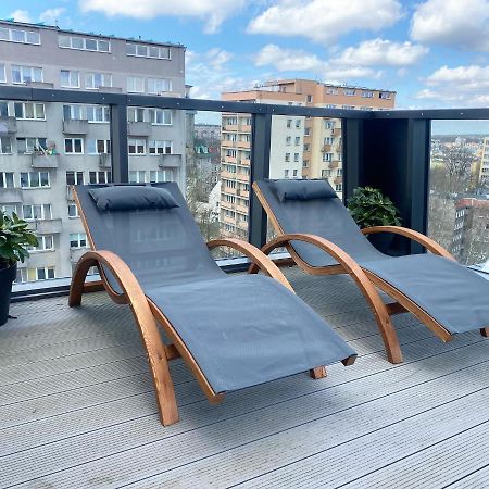 Hanza Tower Apartament Premium Plus Stettin Eksteriør billede