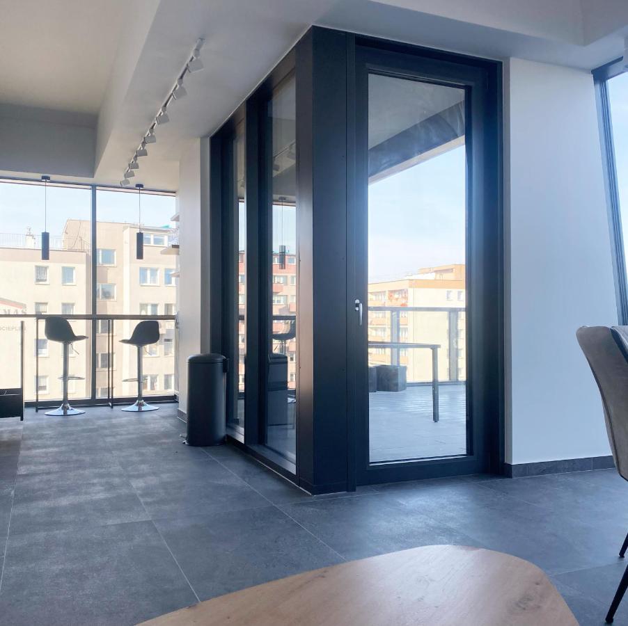 Hanza Tower Apartament Premium Plus Stettin Eksteriør billede