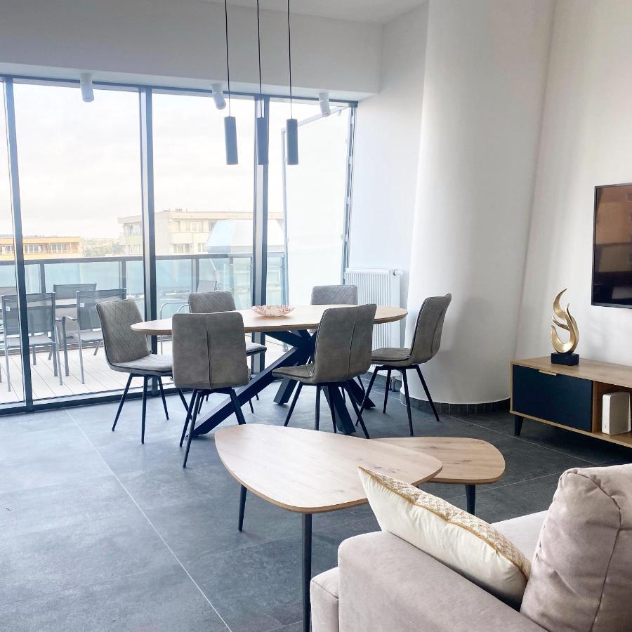 Hanza Tower Apartament Premium Plus Stettin Eksteriør billede