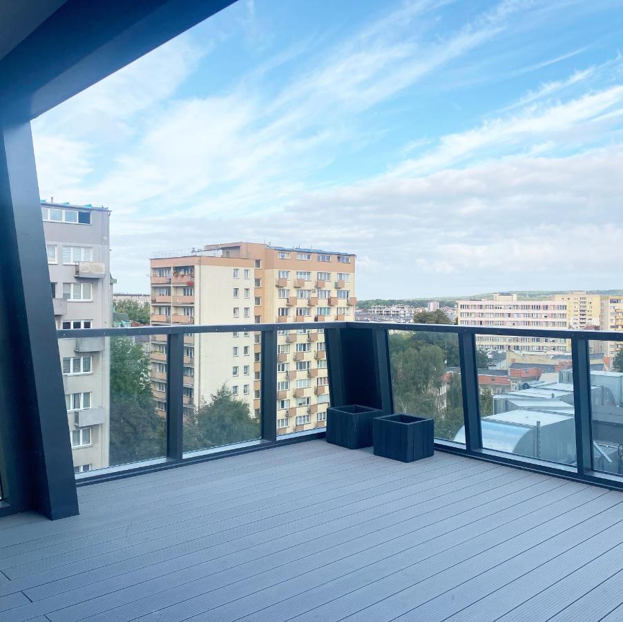 Hanza Tower Apartament Premium Plus Stettin Eksteriør billede