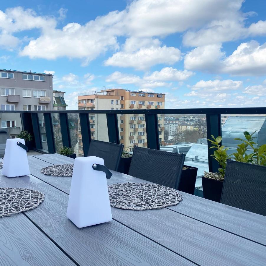 Hanza Tower Apartament Premium Plus Stettin Eksteriør billede